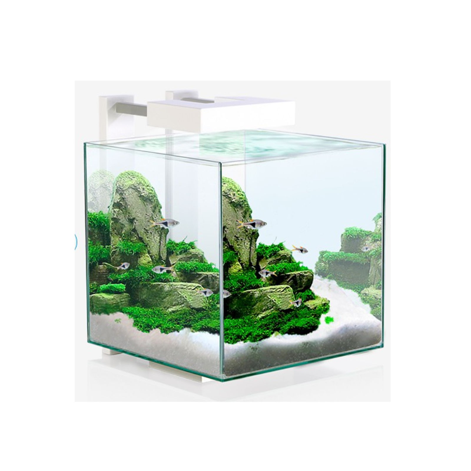 Acuario Cube Aqua 15 LED con Equipamiento Completo