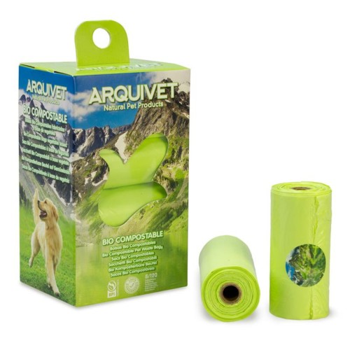 8 Rolls Bio Compostable Bags