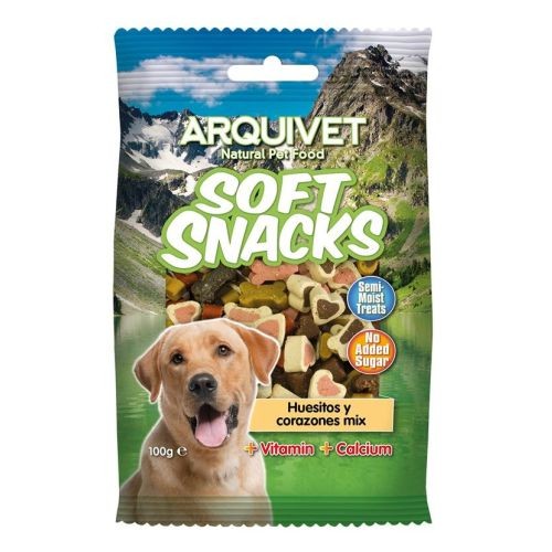 Soft Snacks Mix Bones and Hearts for Dogs 100g