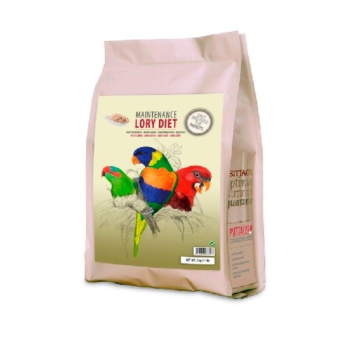 Psittacus Lory Diet Maintenance 5kg Complete Bird Food