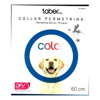 Collar Taberdog Permetrina 40cm Rosa