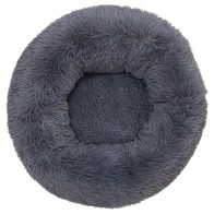 Soft Dark Grey Round Bed 50cm