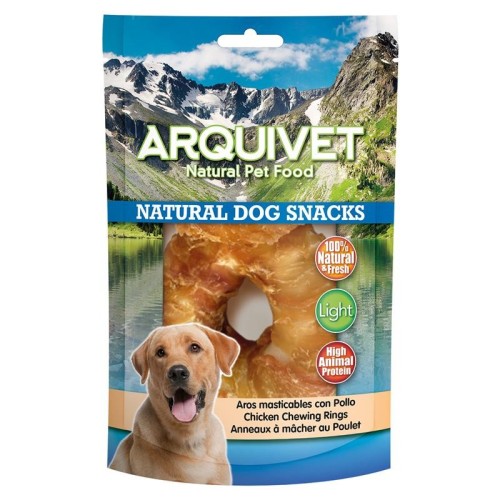 Aros Masticables de Pollo para Perros