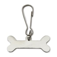 Bone-Shaped Tag 3.5x1 Cms