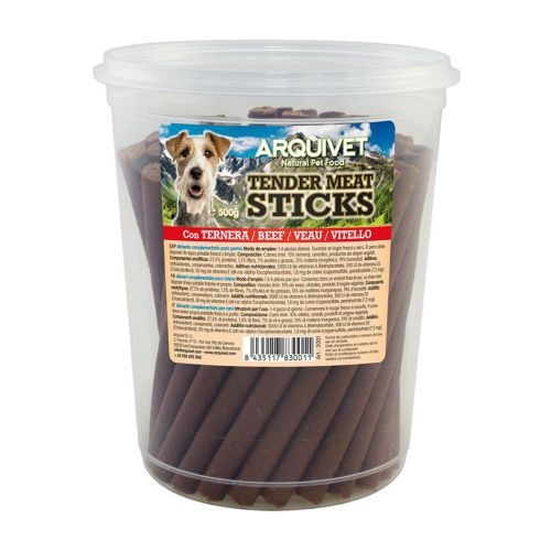 Tender Meat Sticks Beef Treat for Dogs 500g