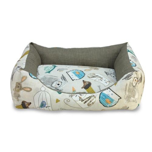 Square Pet Bed for Comfortable Sleeping