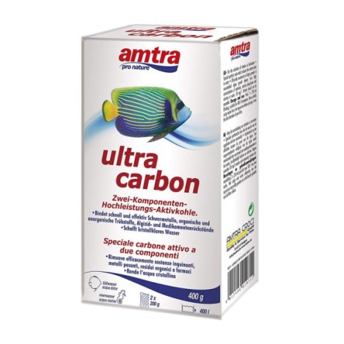 Carbón Ultra Amtra 400gr. - Carbón Activado para Acuarios