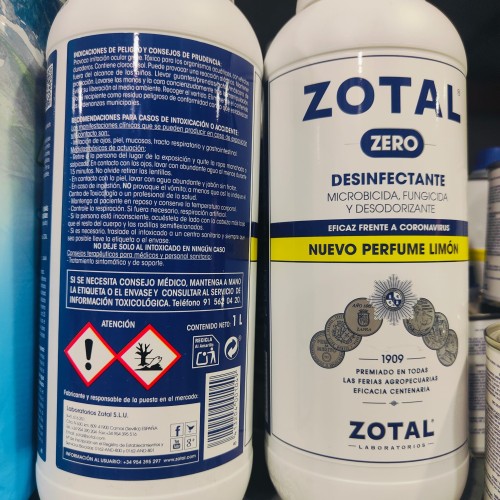 Zotal Zero Limón 250 Ml.