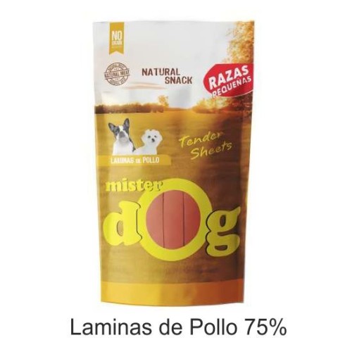 Chicken Slices Snack 70g Mister Dog