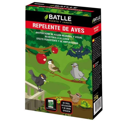 Repelente De Aves Caja 250 Gr Natural Duradero