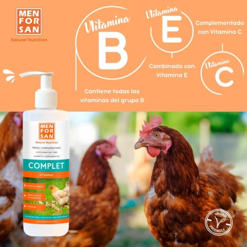 Complete Poultry Food 500ml Menforsan