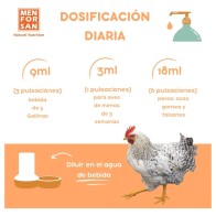 Alimento Complet Aves De Corral 500ml Menforsan