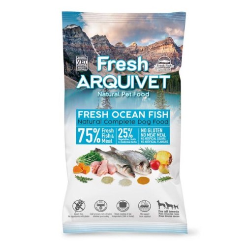 Arquivet Semi-Moist Ocean Fish Dog Food 2.5kg