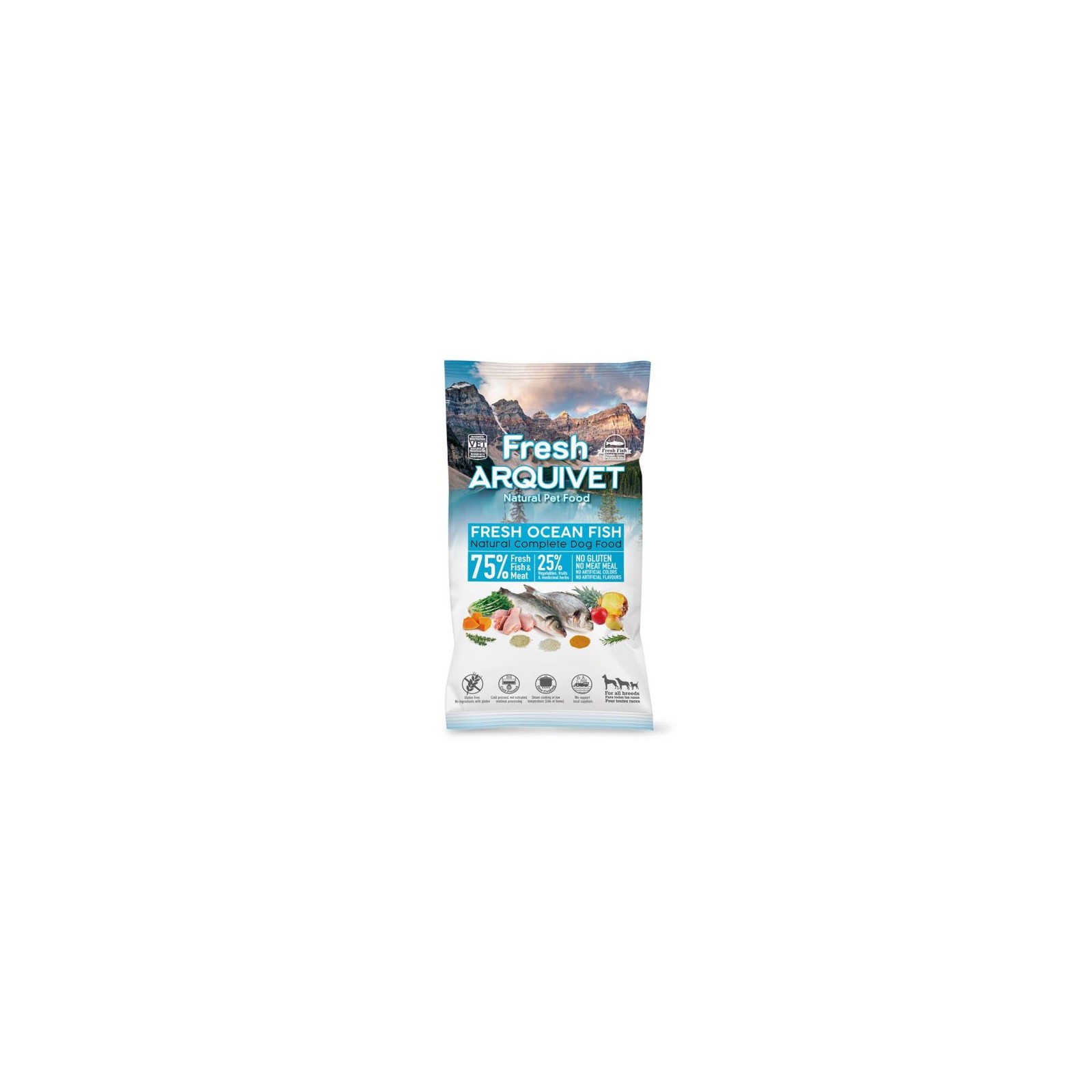 Arquivet Semi-Moist Ocean Fish Dog Food 2.5kg