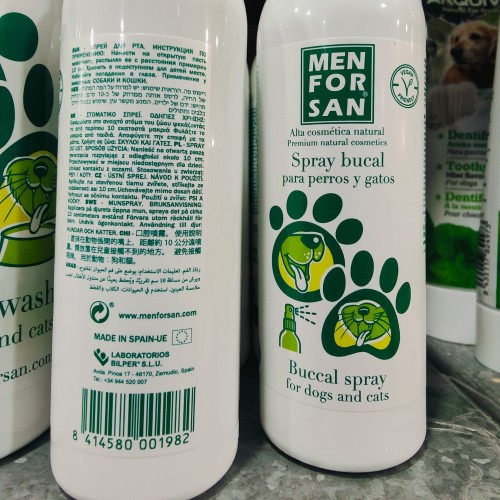 Menforsan Dental Spray 125 Ml for Dogs and Cats