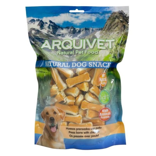 Pressed Chicken Bone Snack for Dogs