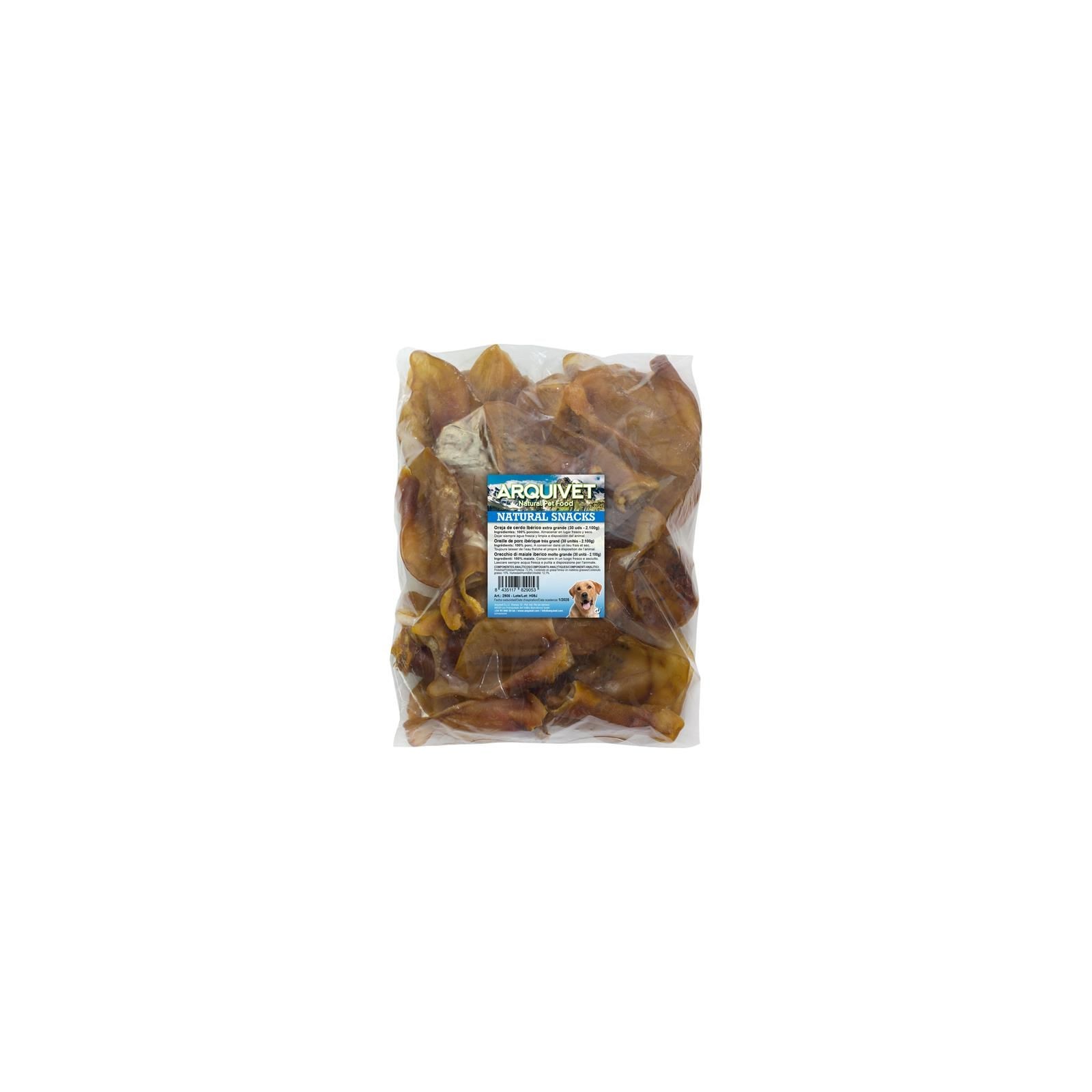 Iberian Pig Ears XL 30 Units