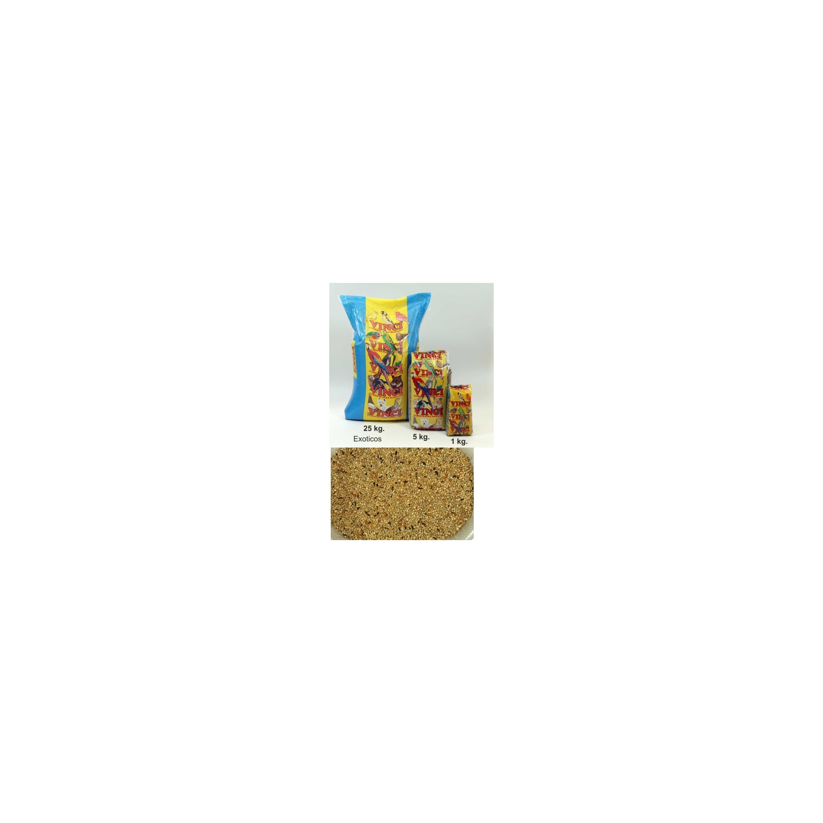 Vinci Exotic Bird Food 20 Kg