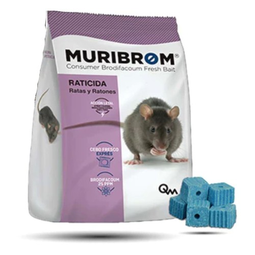 Raticida Muribrom Bloque 200 Gr.