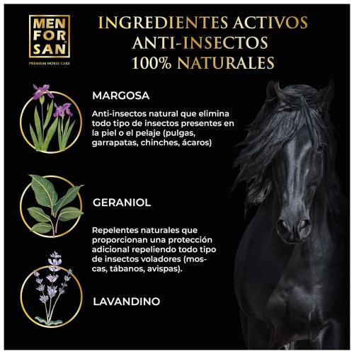 Spray Repelente Natural para Caballos 500ml.